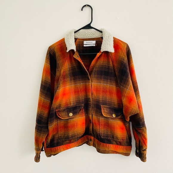 Urban Outfitters Chelsea Flannel Jacket Small - Picture 2 of 4